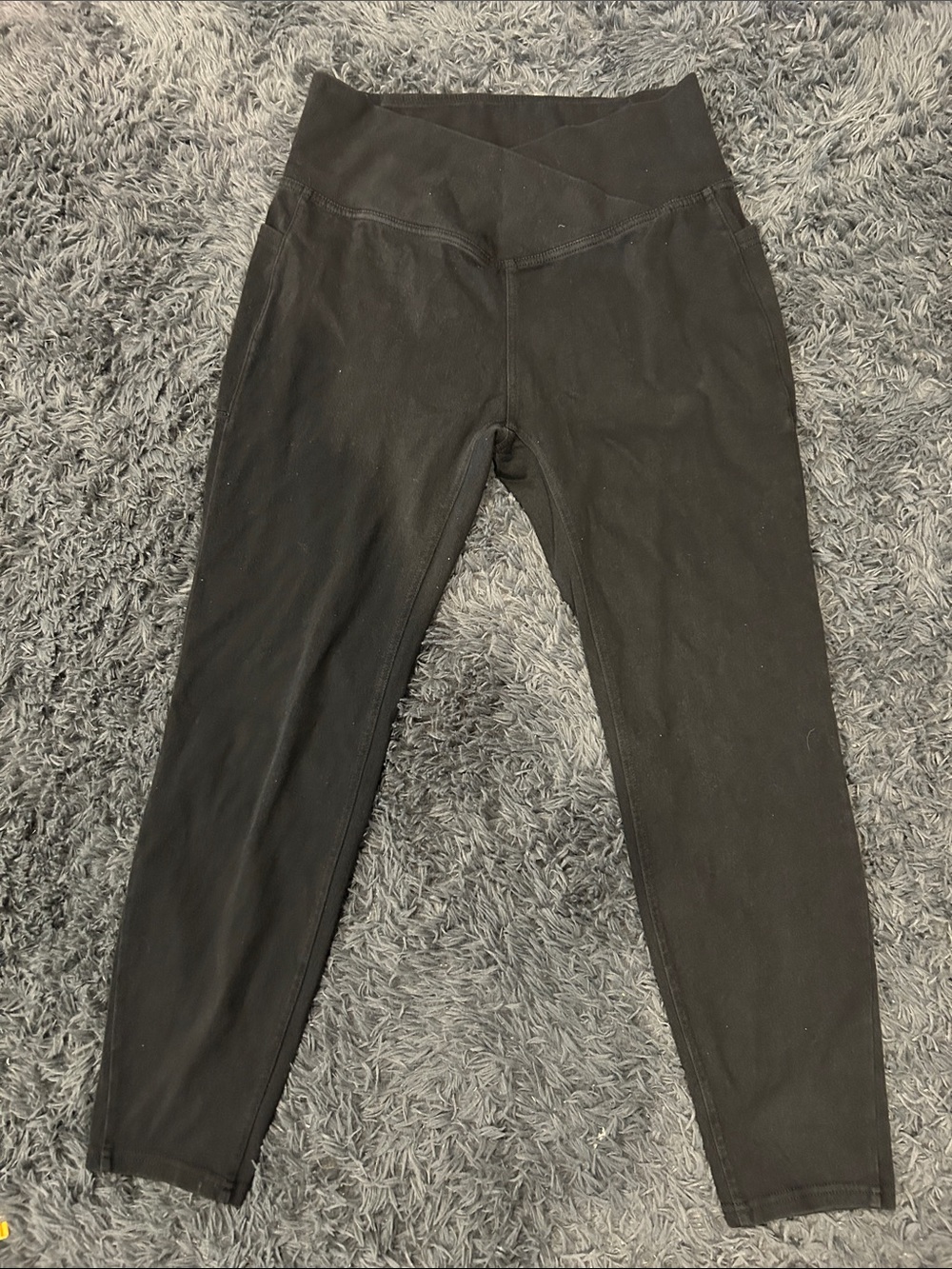 HALARA Black High-Rise Flex Denim